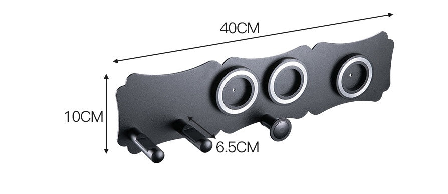 Hair dryer bracket wall mount