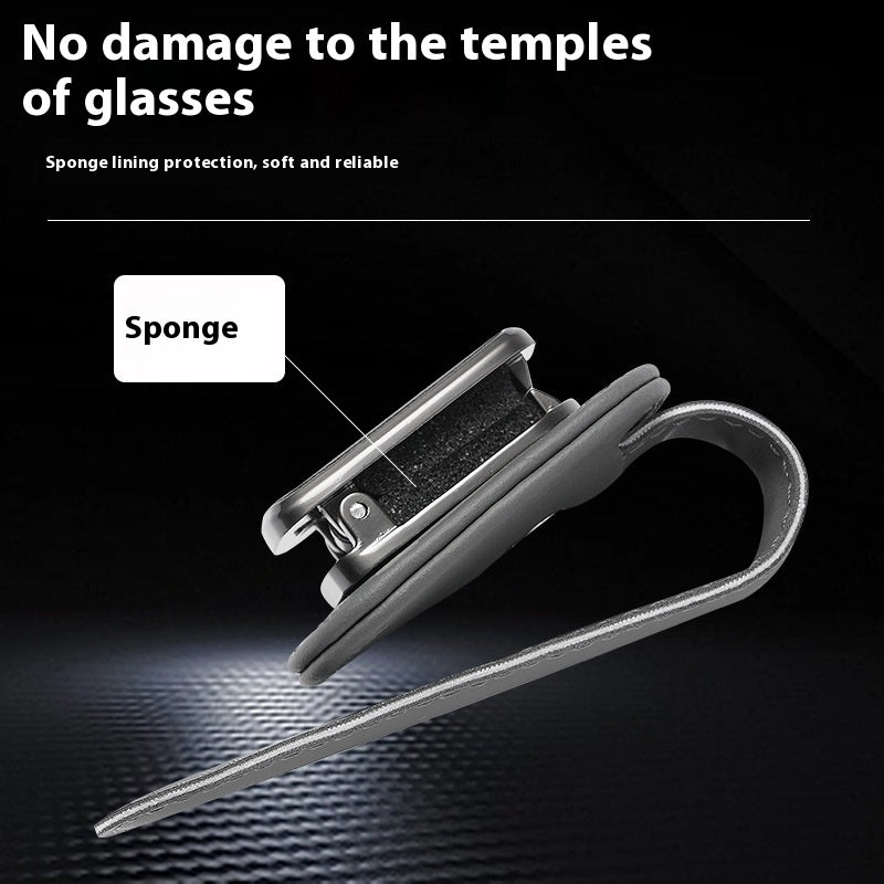 Leather Car Accessories Car Glasses Frame