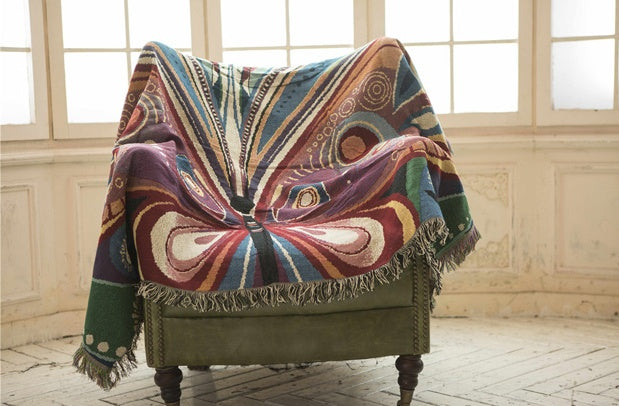 Seasonal Universal Ins Windblown Sand Hair Scarf Jacquard Tapestry