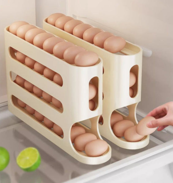 Home Rolling Slide Egg Storage Box