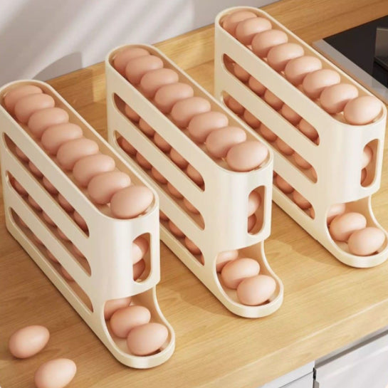 Home Rolling Slide Egg Storage Box
