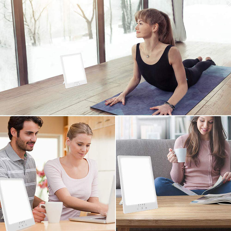 Phototherapy lamp for relieving seasonal depression